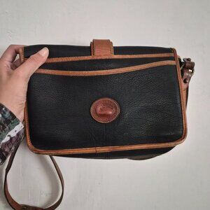 Vintage Dooney and Bourke Equestrian Crossbody Bag